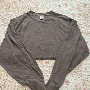 TNA Taupe Long Sleeve Top